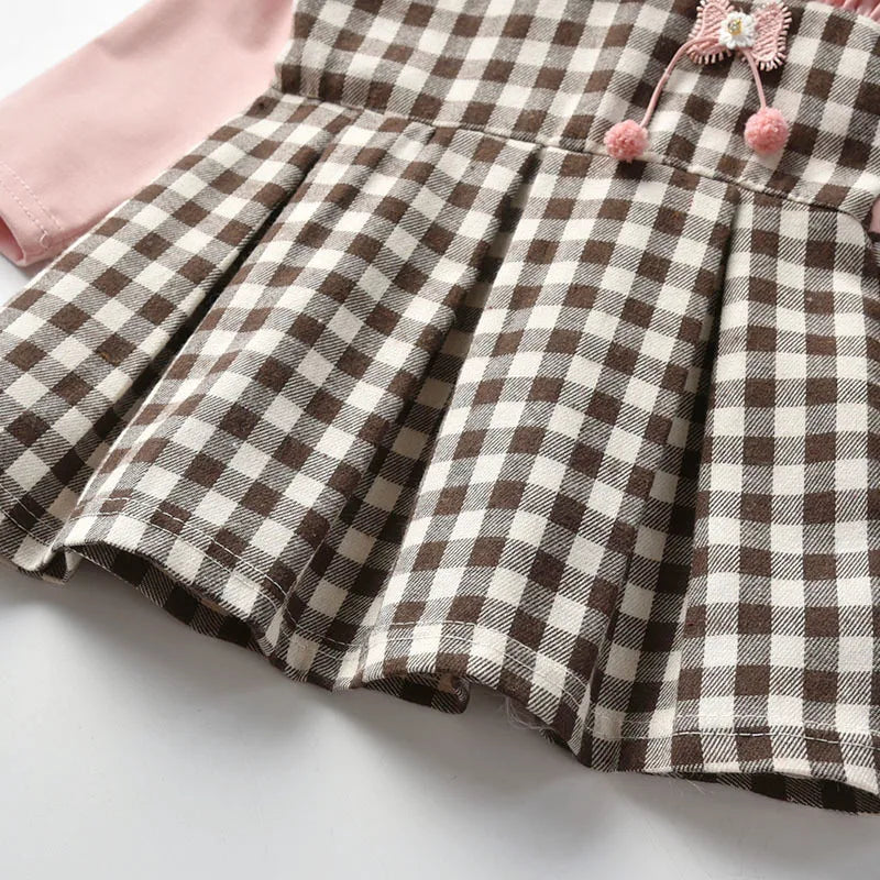 Rivet Plaid Princess Duo Dress