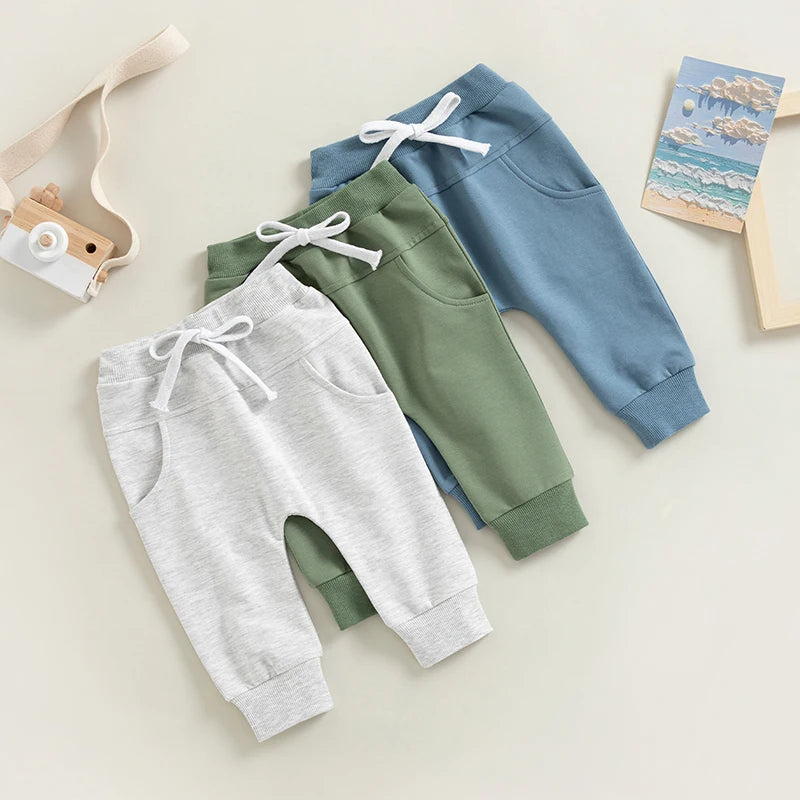 Elastic Waist Jogger Trousers
