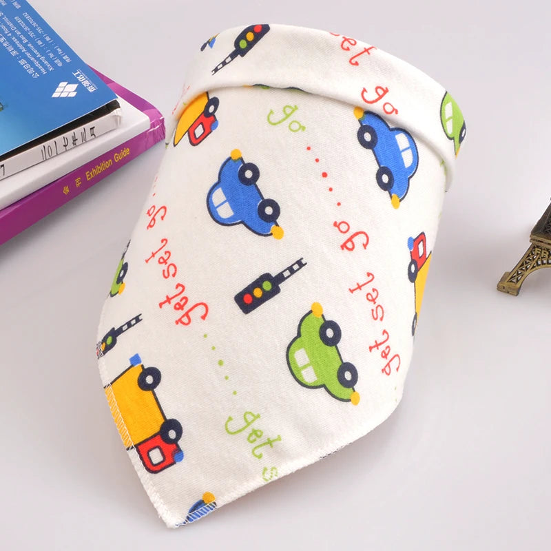 Cotton Cartoon Baby Bib