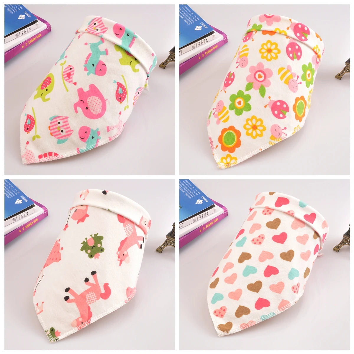 Cotton Cartoon Baby Bib