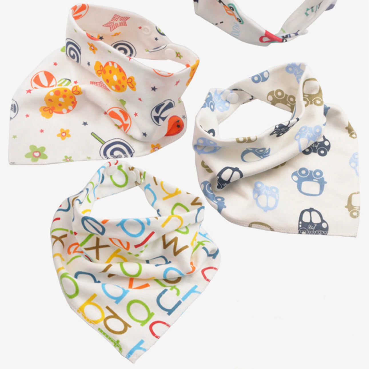 Cotton Cartoon Baby Bib