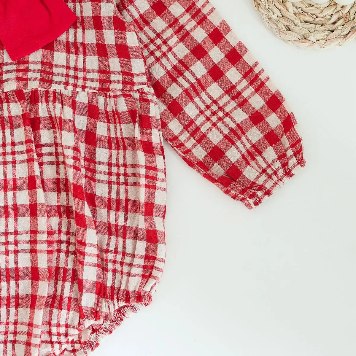 Baby Plaid Princess Bodysuit