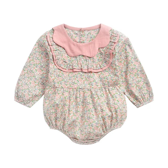 Autumn Blossom Baby Romper