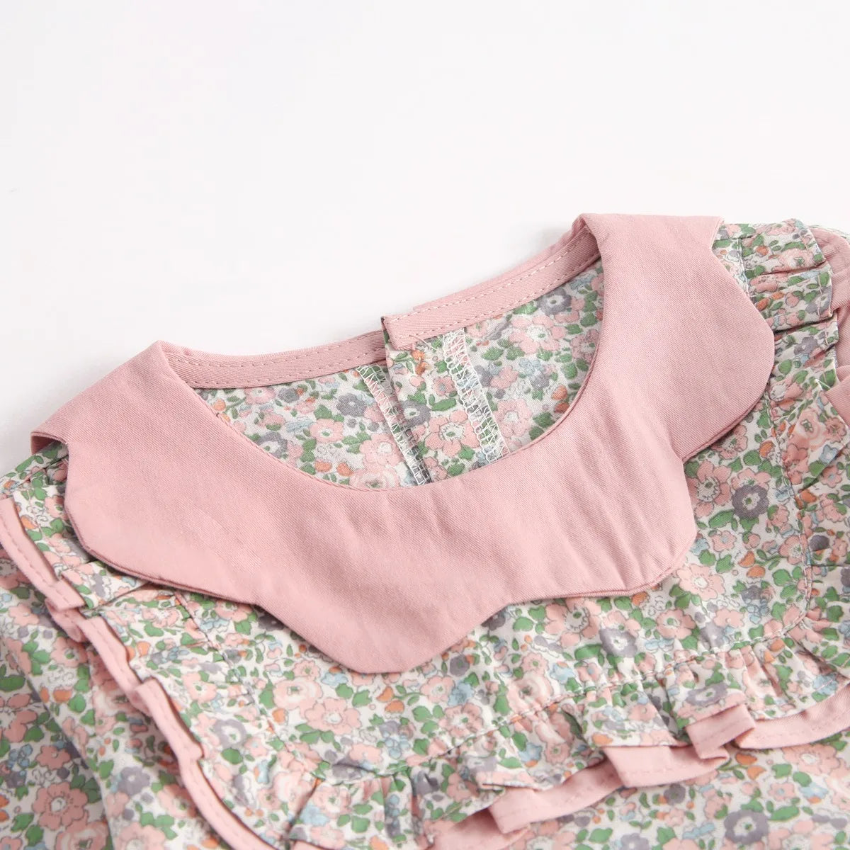 Autumn Blossom Baby Romper