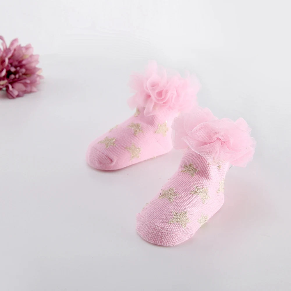Princess Cotton Baby Socks