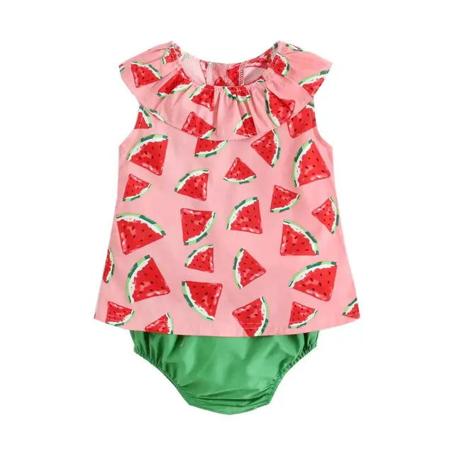 Cute Toddler Cotton Summer Set