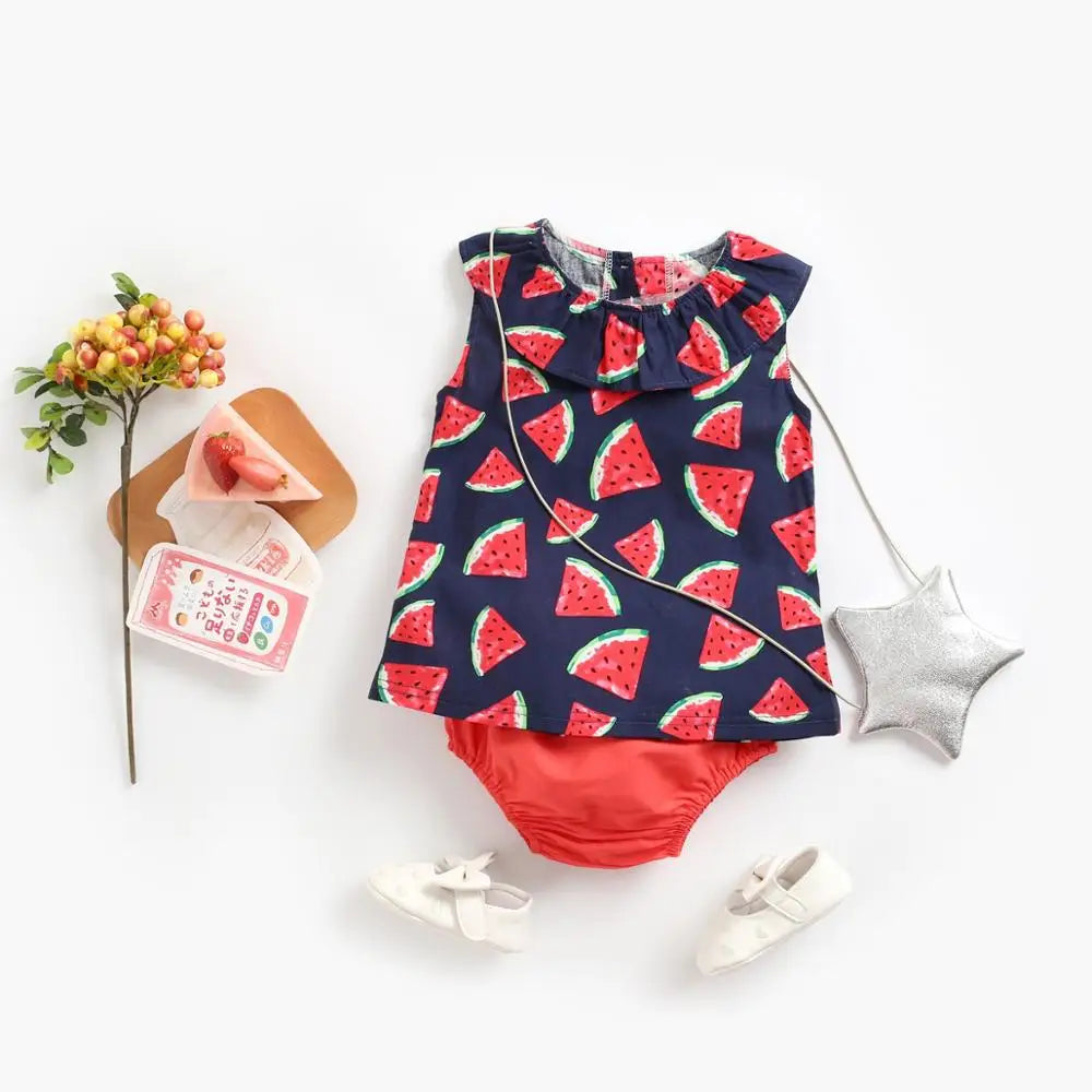 Cute Toddler Cotton Summer Set