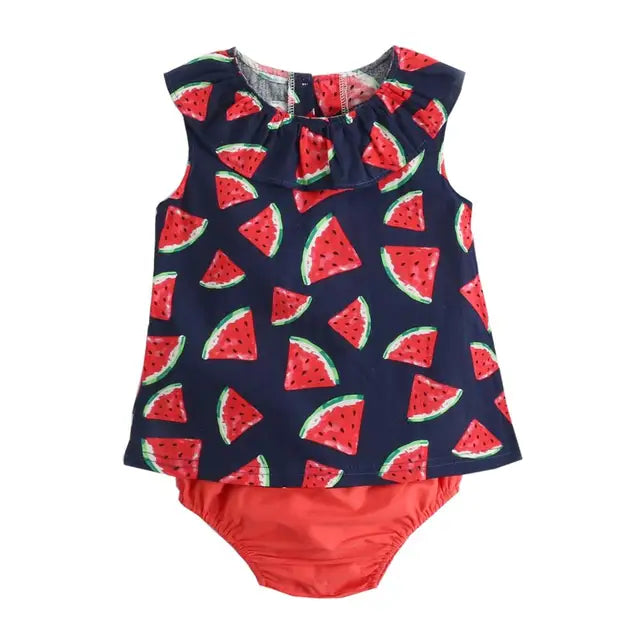 Cute Toddler Cotton Summer Set