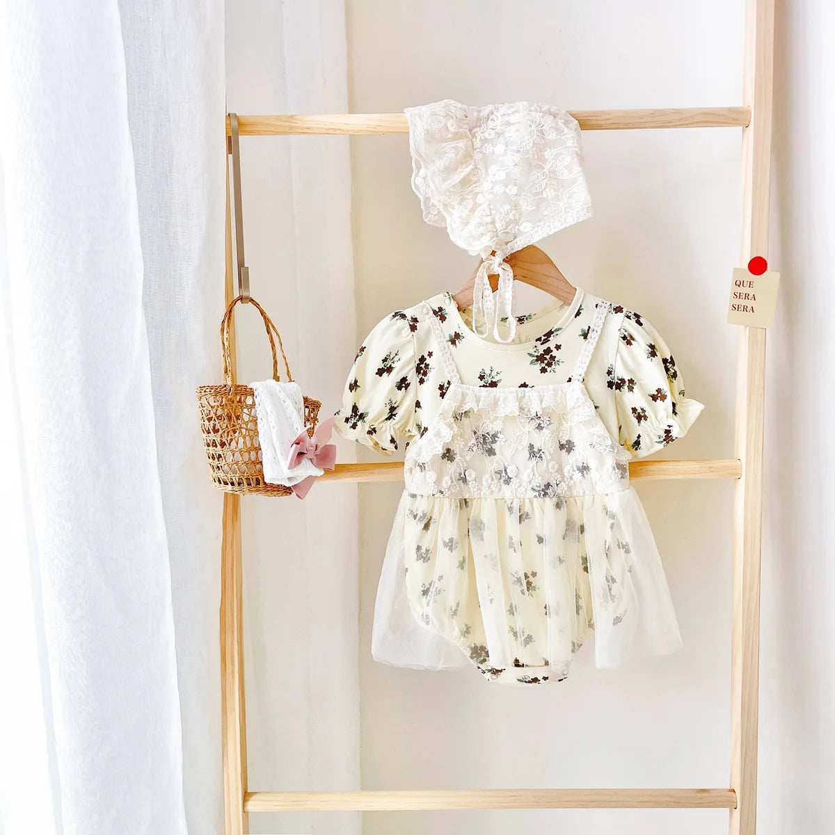 Princess Baby Romper Set with Hat