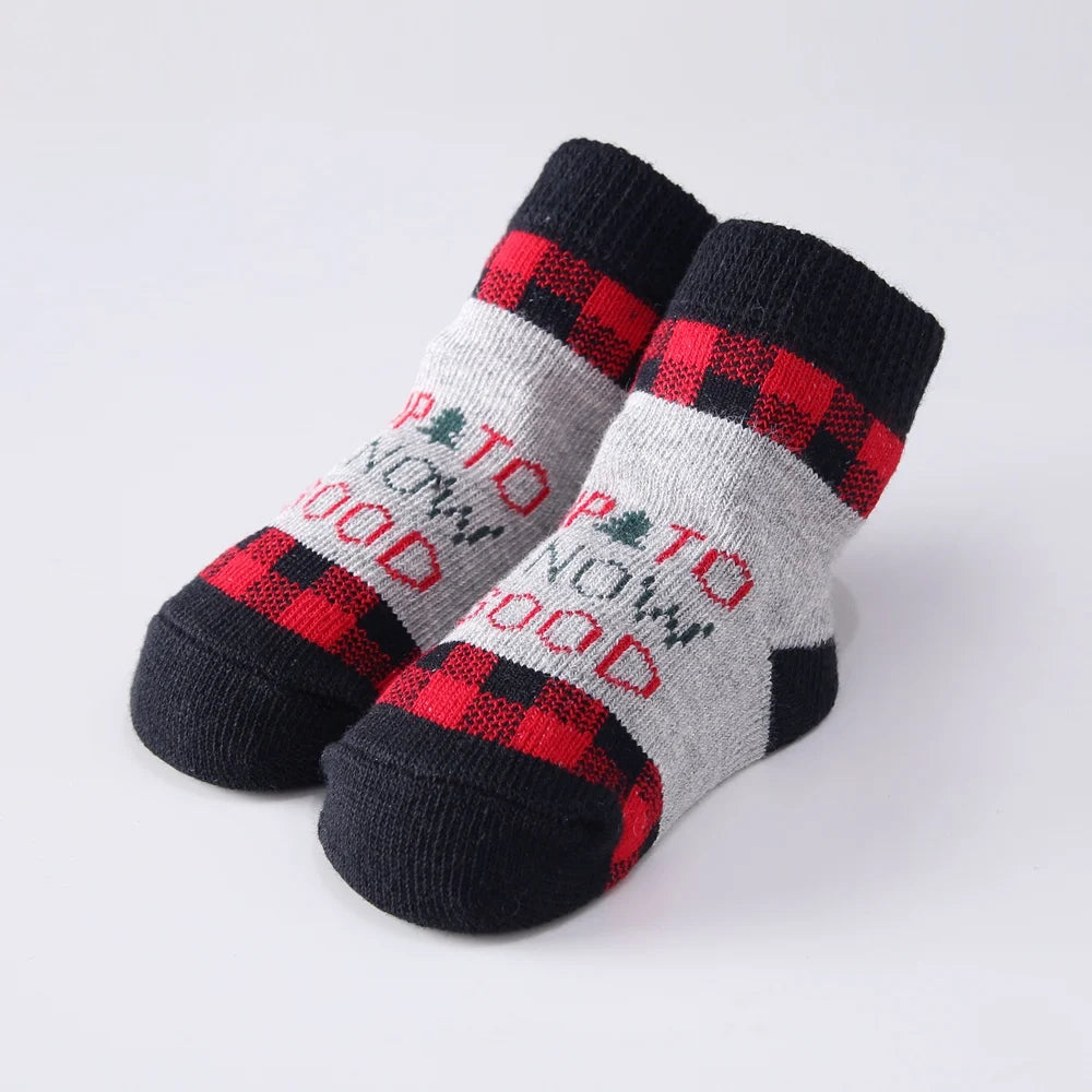 Cotton Christmas Cartoon Socks