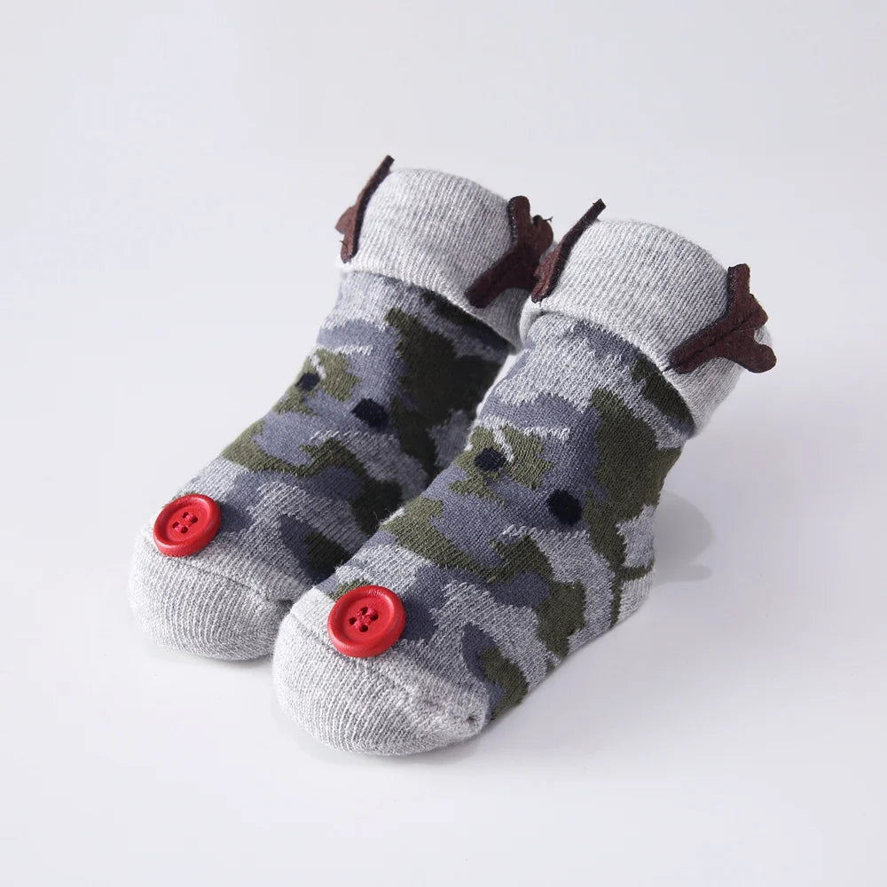 Cotton Christmas Cartoon Socks