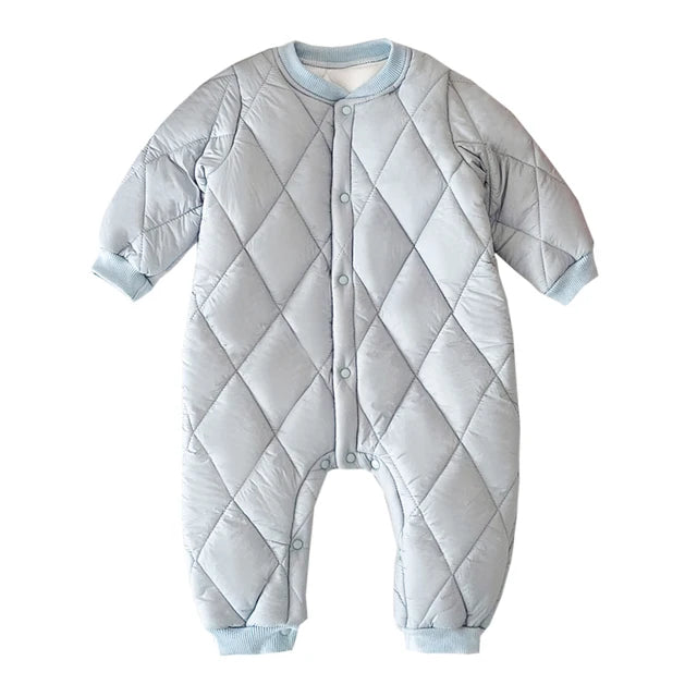 Thick Fleece Baby Romper