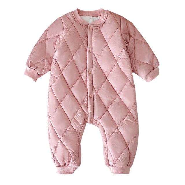 Thick Fleece Baby Romper