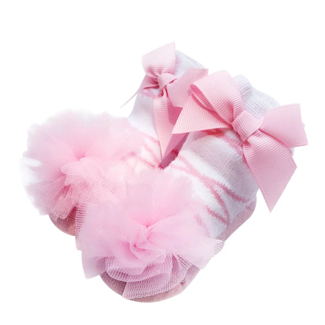 SunnyTots Cotton Princess Socks