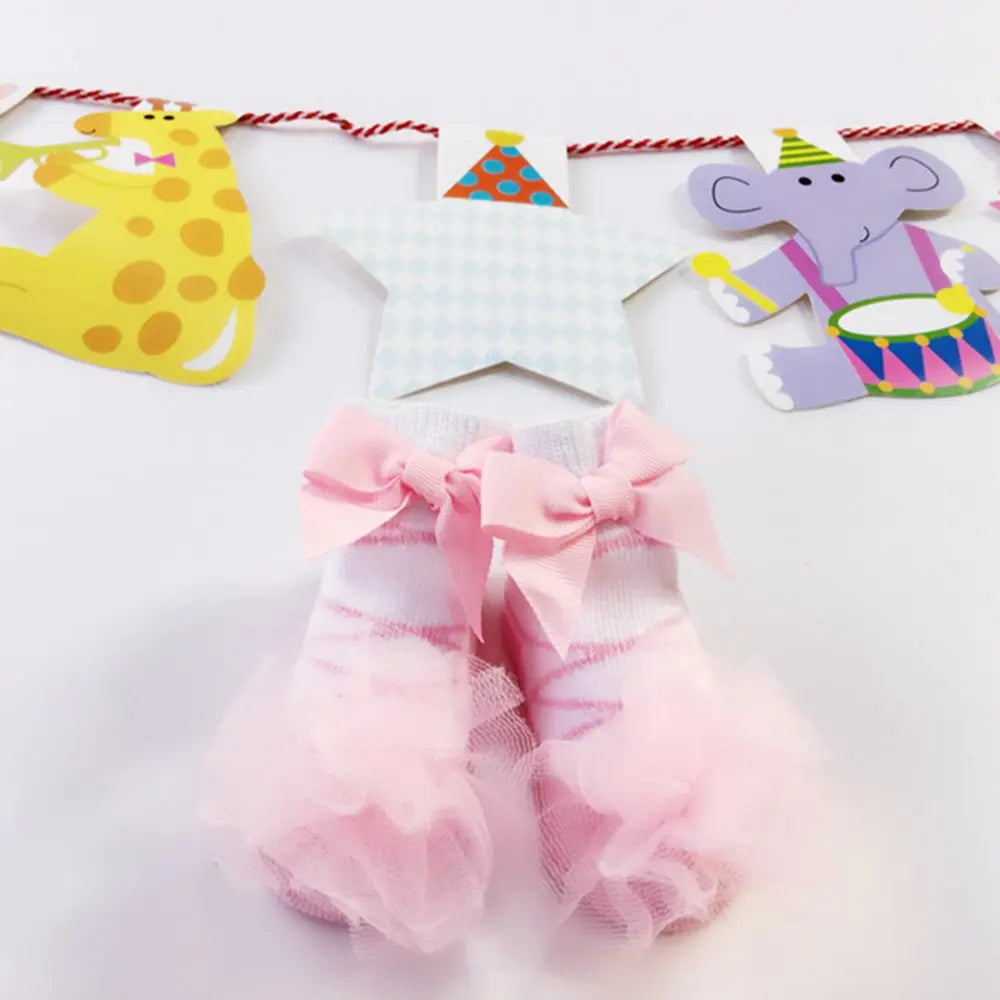 SunnyTots Cotton Princess Socks