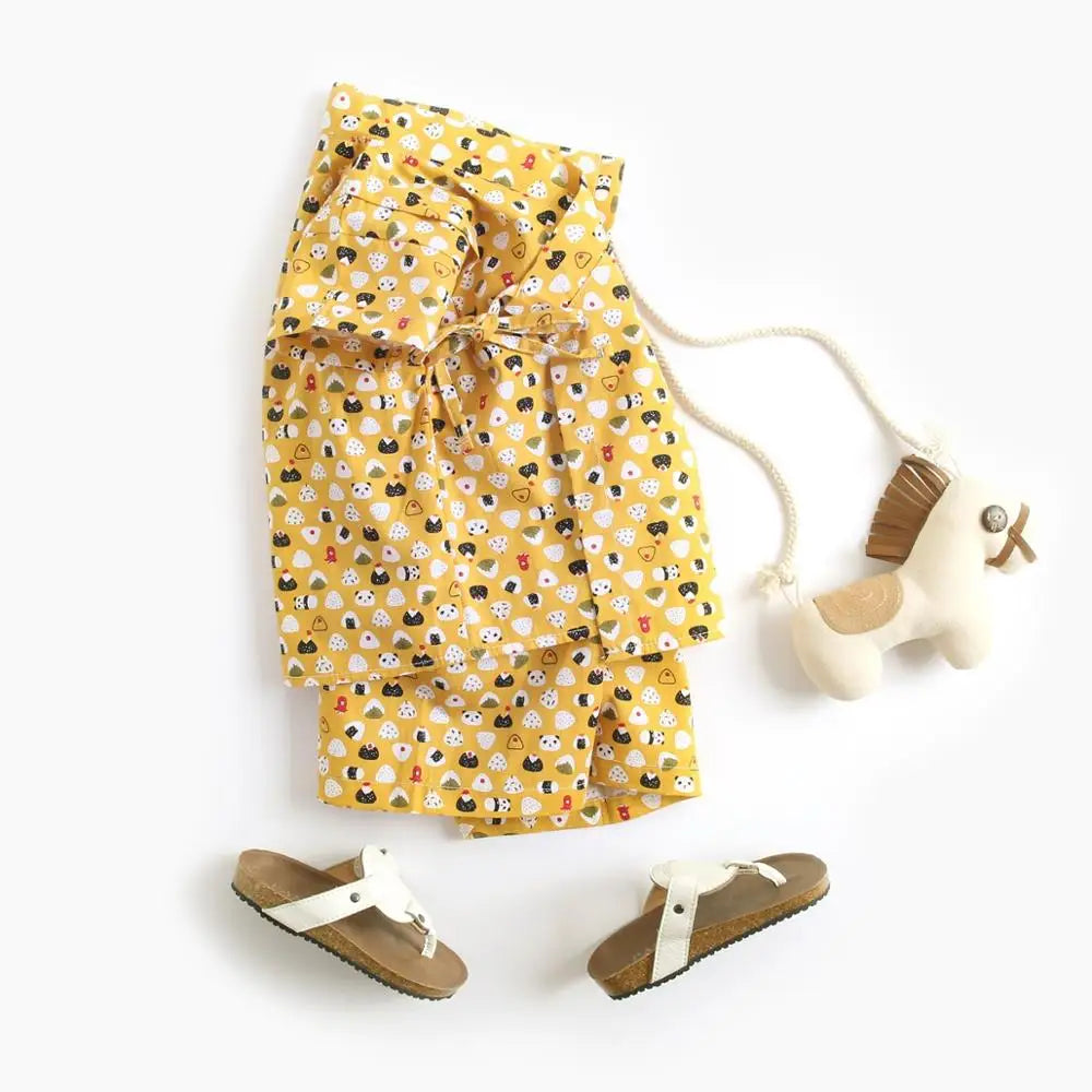Baby Cartoon Cotton Pajama Set