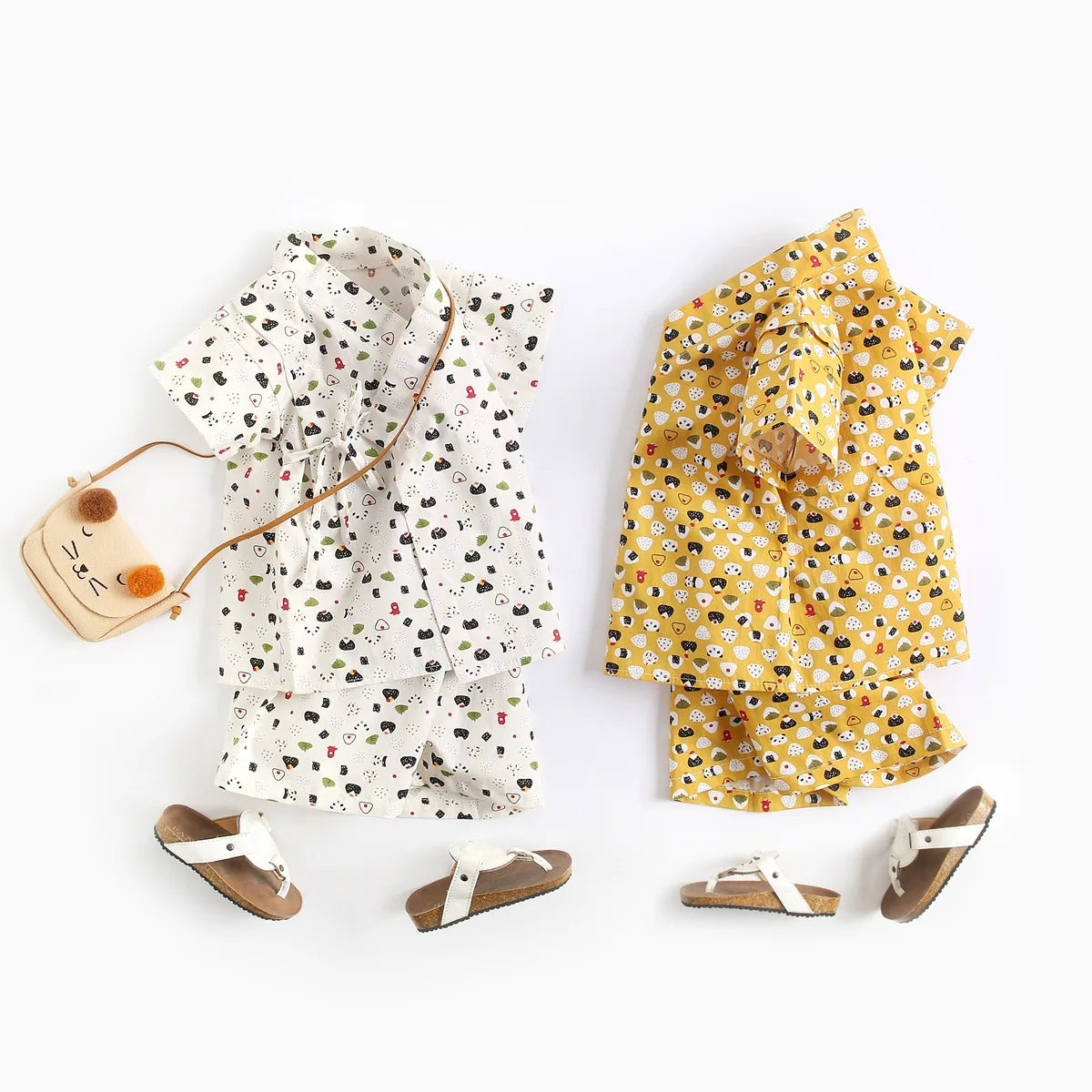 Baby Cartoon Cotton Pajama Set