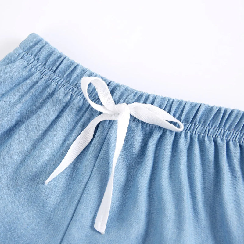 Blue Denim Baby Shorts