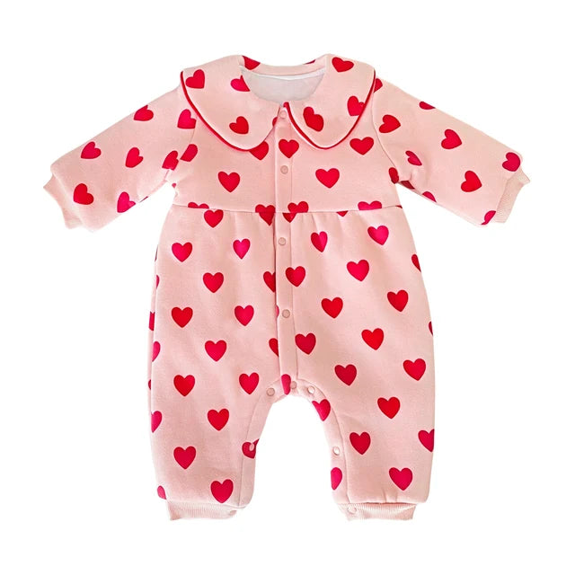 Warm Cotton Princess Rompers