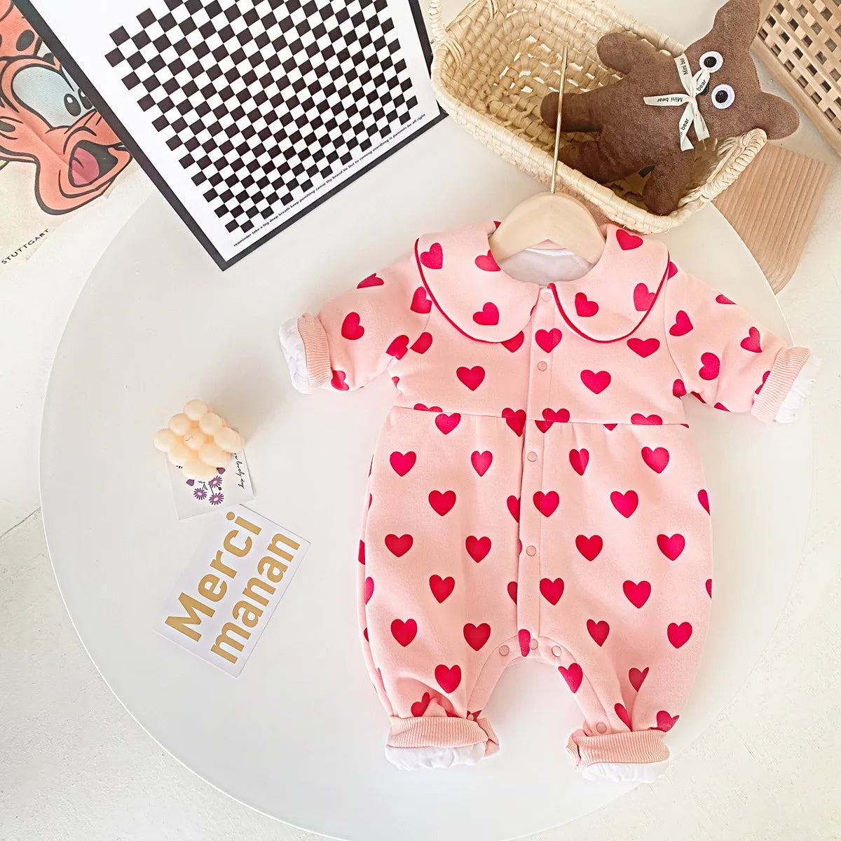 Warm Cotton Princess Rompers