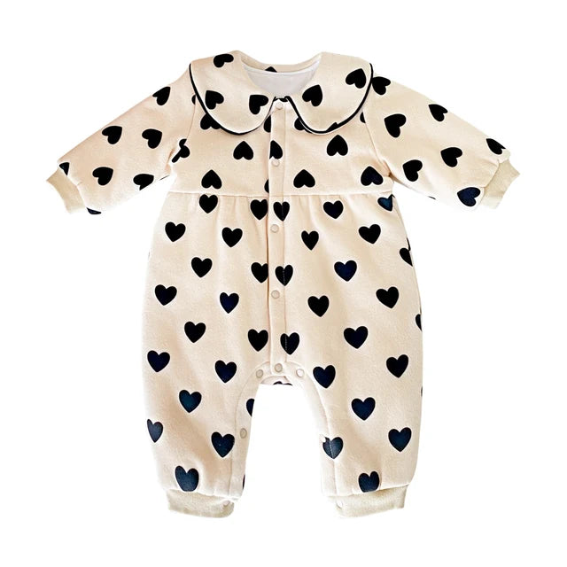 Warm Cotton Princess Rompers