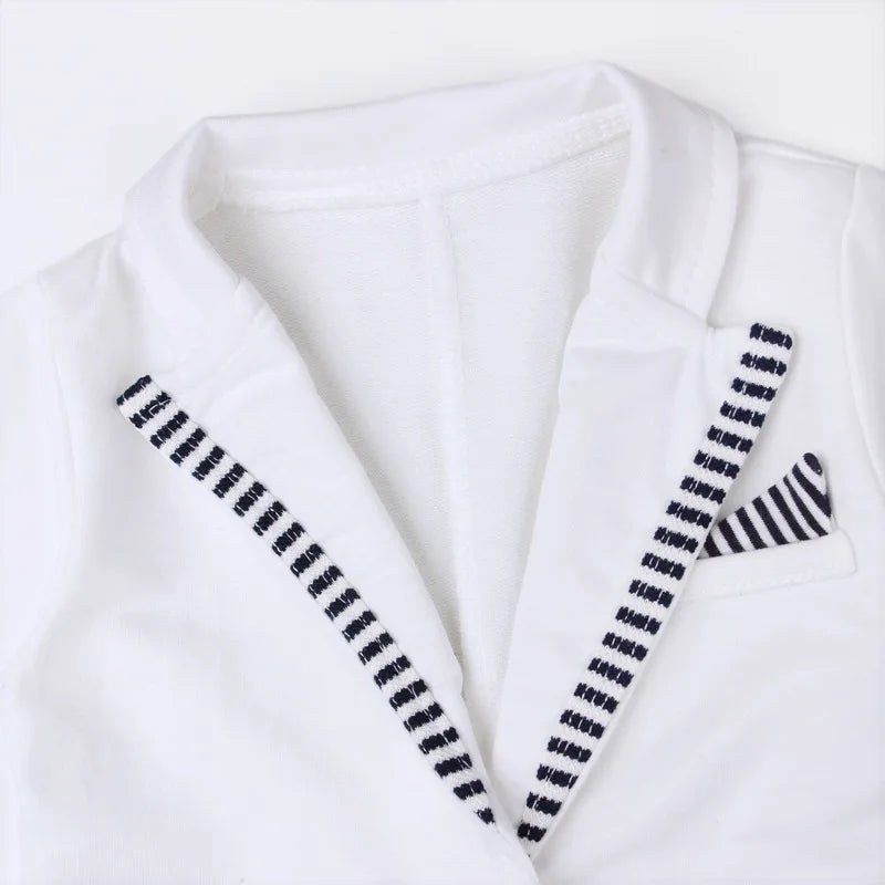 Striped Gentleman Suit Set