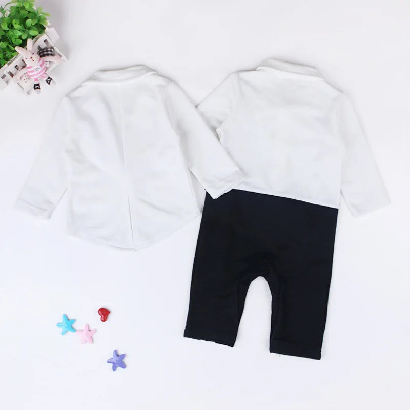 Striped Gentleman Suit Set