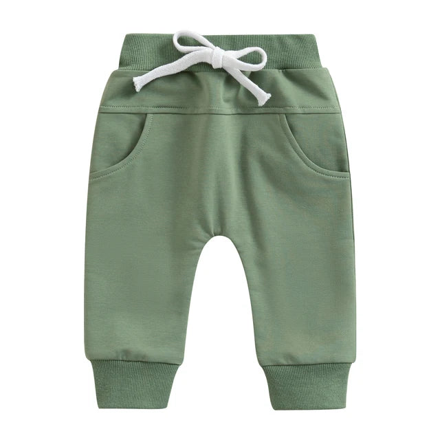Elastic Waist Jogger Trousers