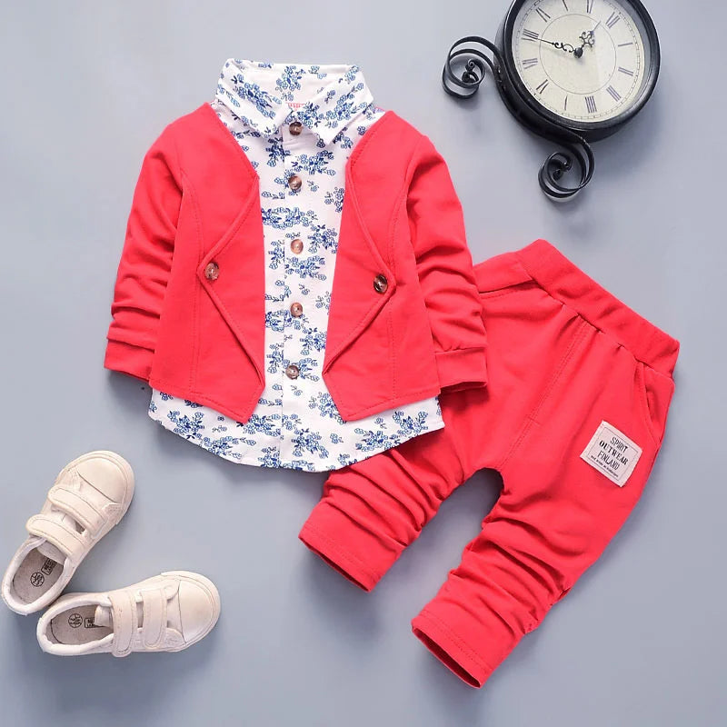 Spring-Autumn Toddler Gentleman Set