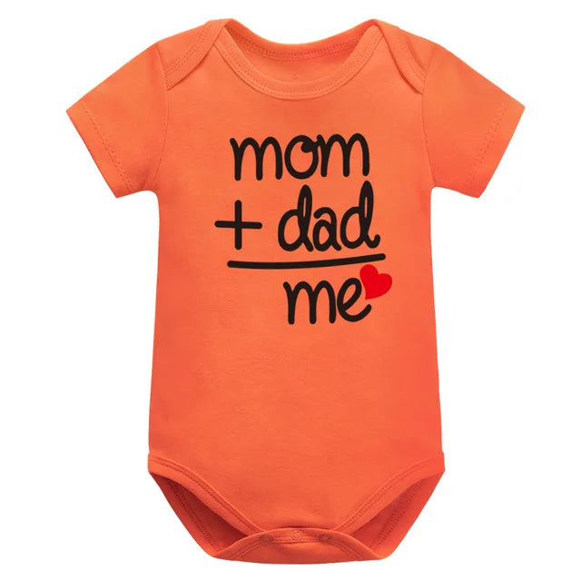 Love Mom & Dad Infant Romper