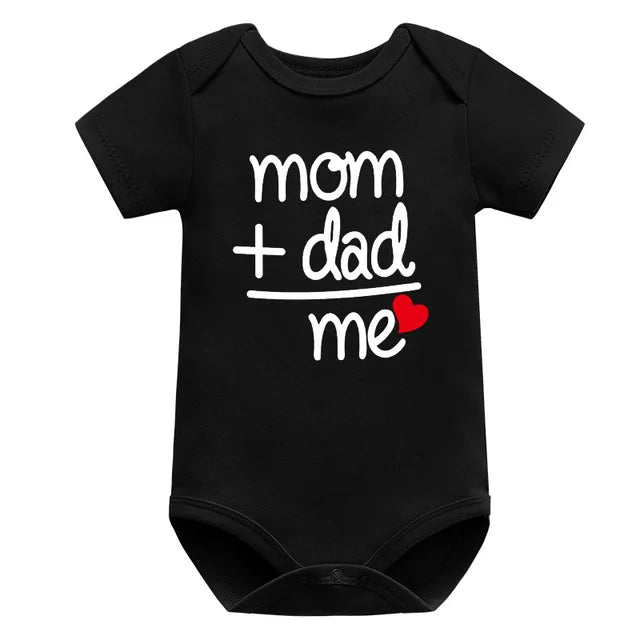Love Mom & Dad Infant Romper