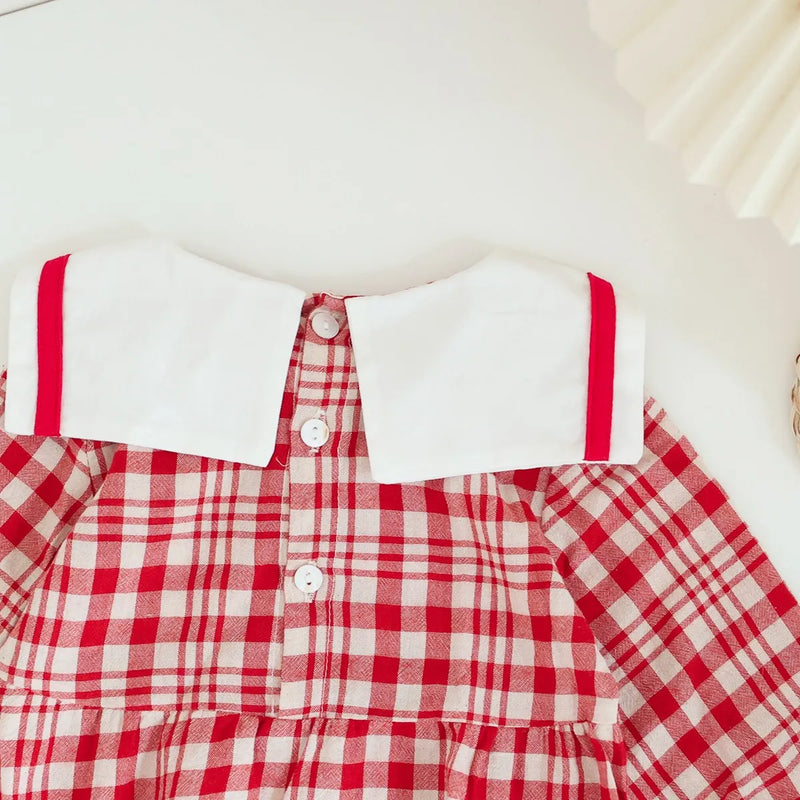 Baby Plaid Princess Bodysuit