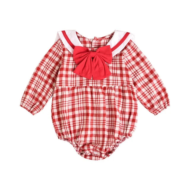 Baby Plaid Princess Bodysuit