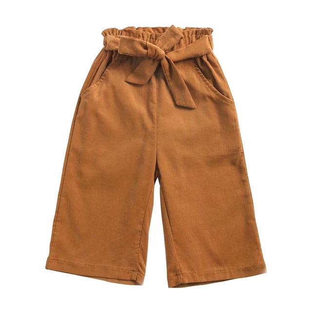Little Girls Cotton Fashion Pants