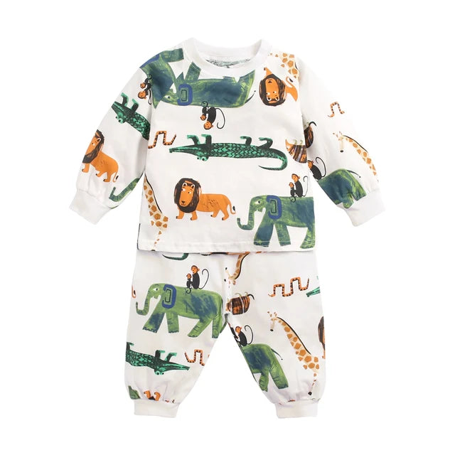 Cotton Pajama Set for Newborns