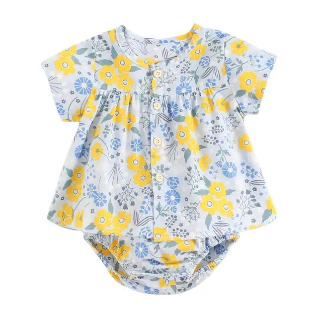 Princess Cotton Baby Summer Set