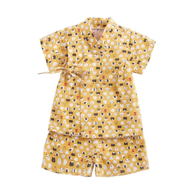 Baby Cartoon Cotton Pajama Set