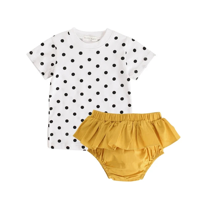 Polka Dot Summer Baby Set