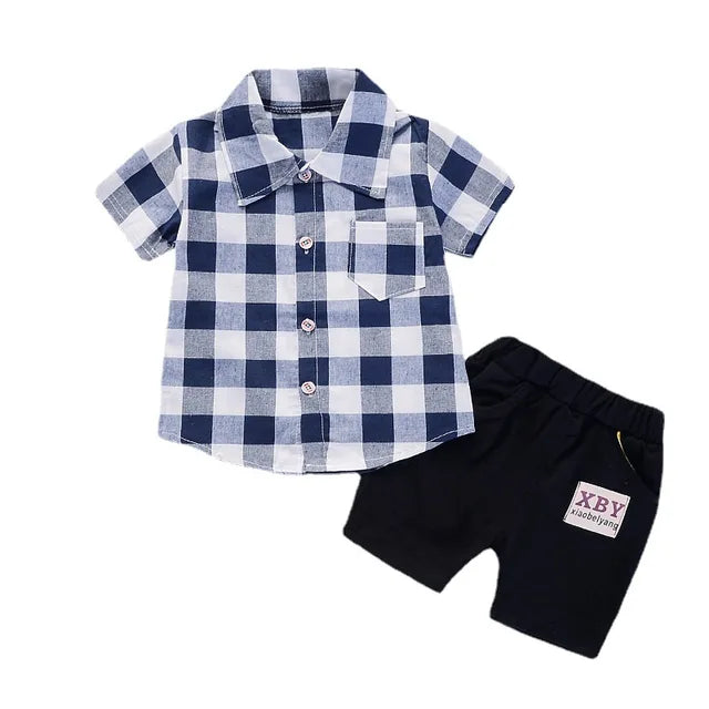 Cartoon Cotton Kids' Summer Set